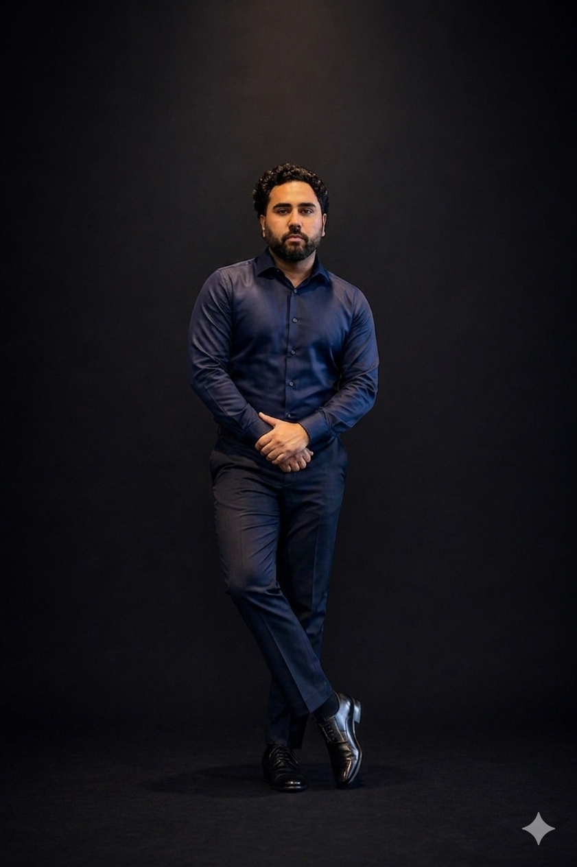 Shahrukh Khan - Full Stack Developer Portrait